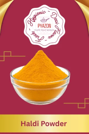 Pyazon Haldi Powder – Pure and Natural Turmeric Powder in Premium Packaging