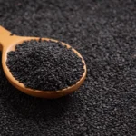 Kaala til in a wooden bowl with fresh texture and organic quality