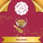 A blend of flax, chia, pumpkin, sunflower, and sesame seeds in a bowl – Pyazon’s healthy mix seeds