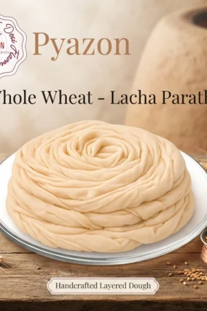 Whole Wheat Lacha Paratha best for Breakfast – 6-12 pcs –