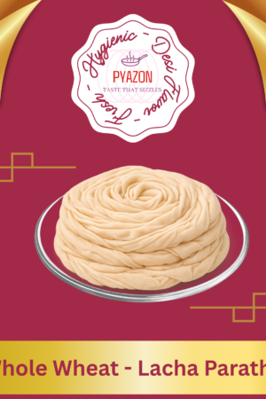 Best Whole Wheat Lacha Paratha crispy layered paratha